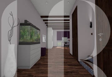 Дизайн интерьера прихожей комнаты