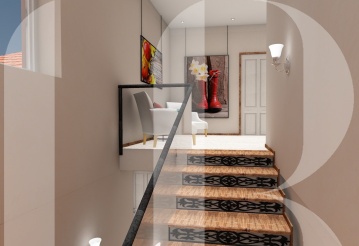 Дизайн интерьера двухэтажной квартиры